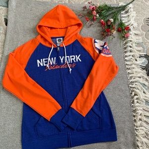 NHL Islanders zip up sweatshirt